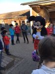 Mickey Mouse an Fasching